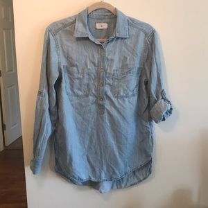 Lou & Grey chambray shirt XS